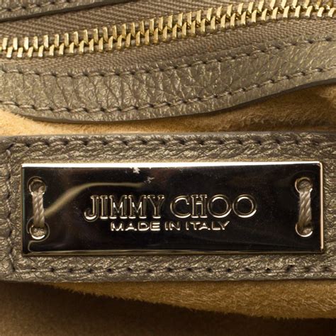 how to spot a fake jimmy choo bag|jimmy choo zipper.